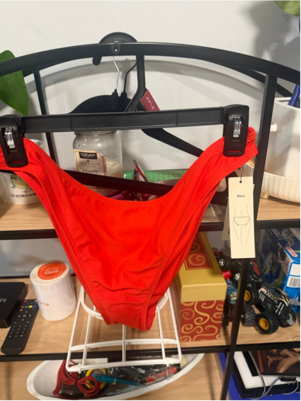 Women's No Boundaries Bikini Swim Bottom Red XL